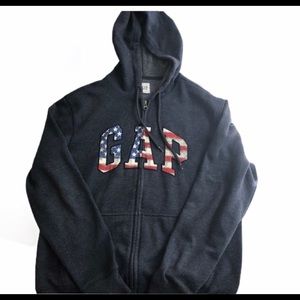 GAP-America flag hoodie